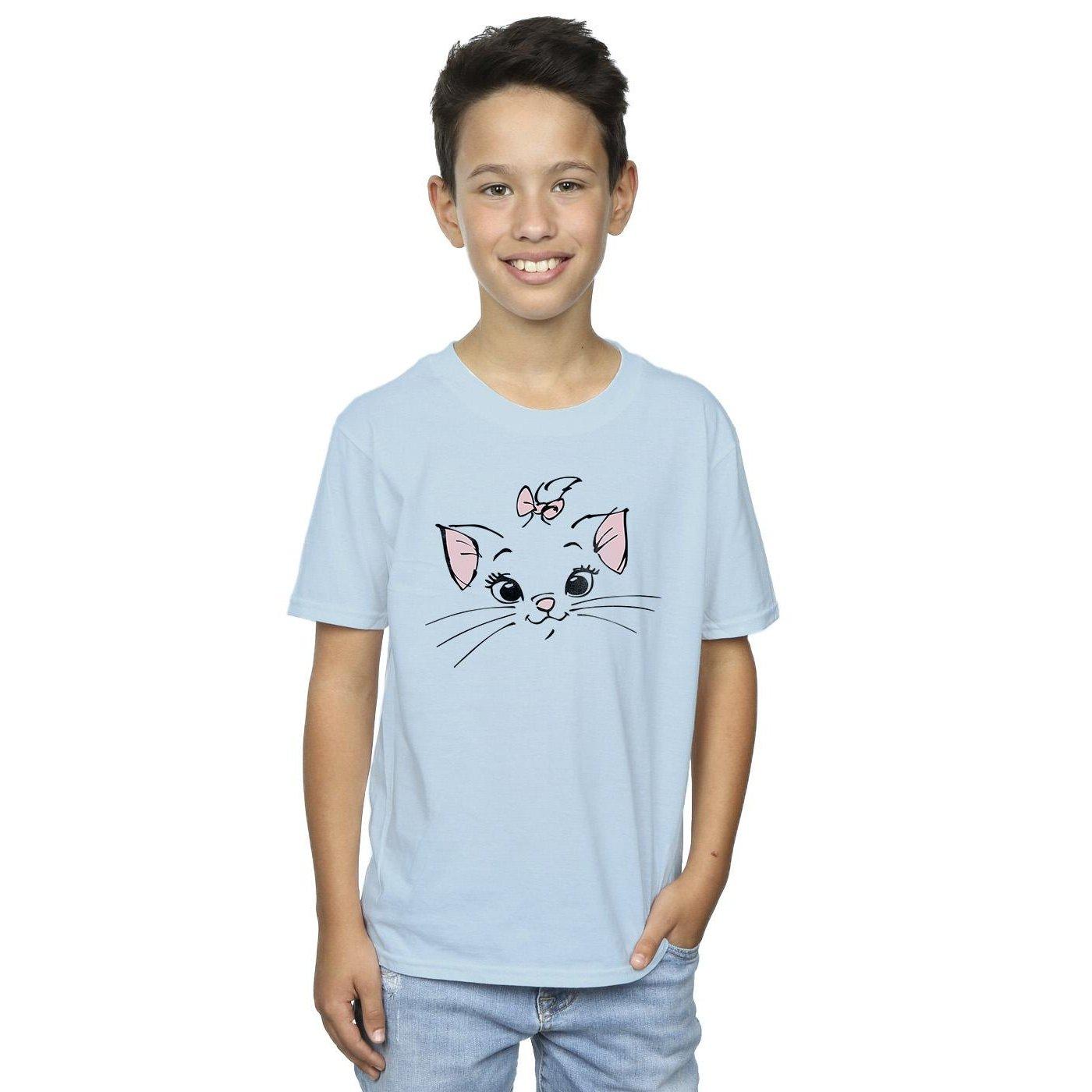 Image of Classics Marie Face Pocket Tshirt Unisex Blau 128