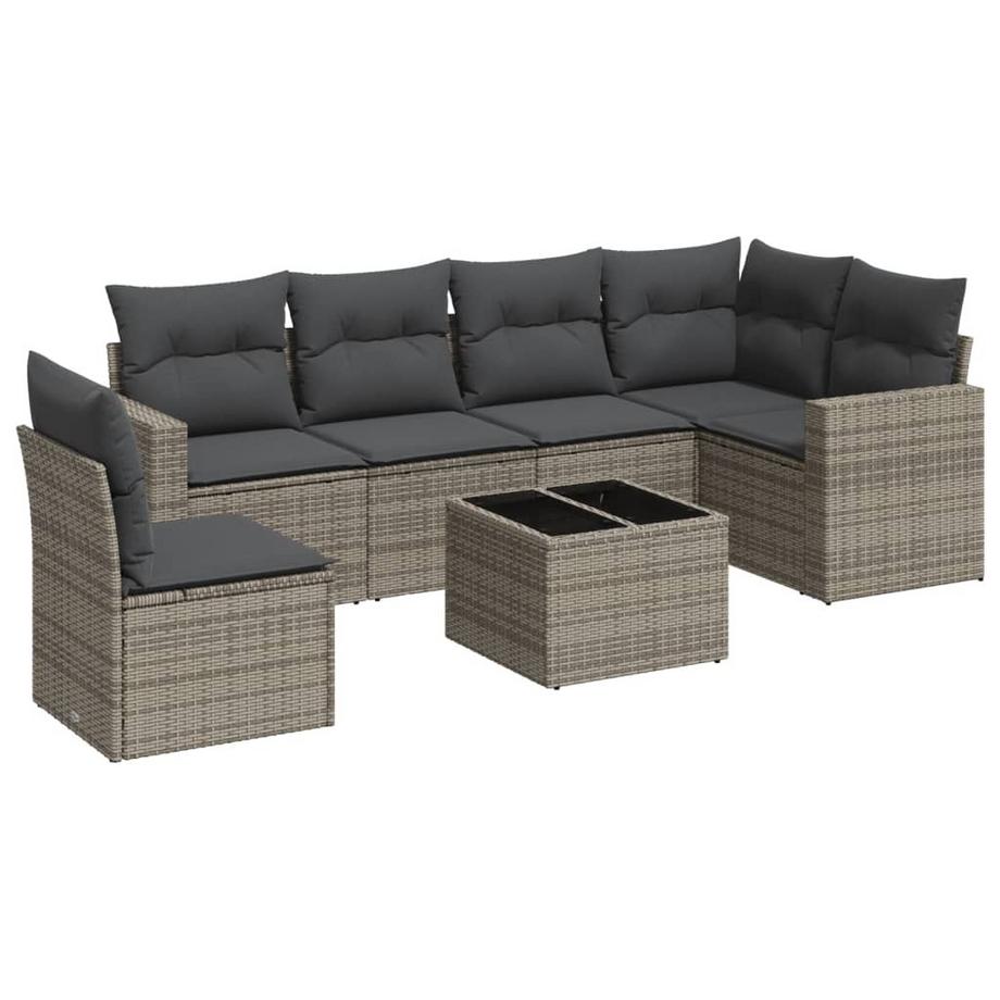 Garten sofagarnitur poly-rattan