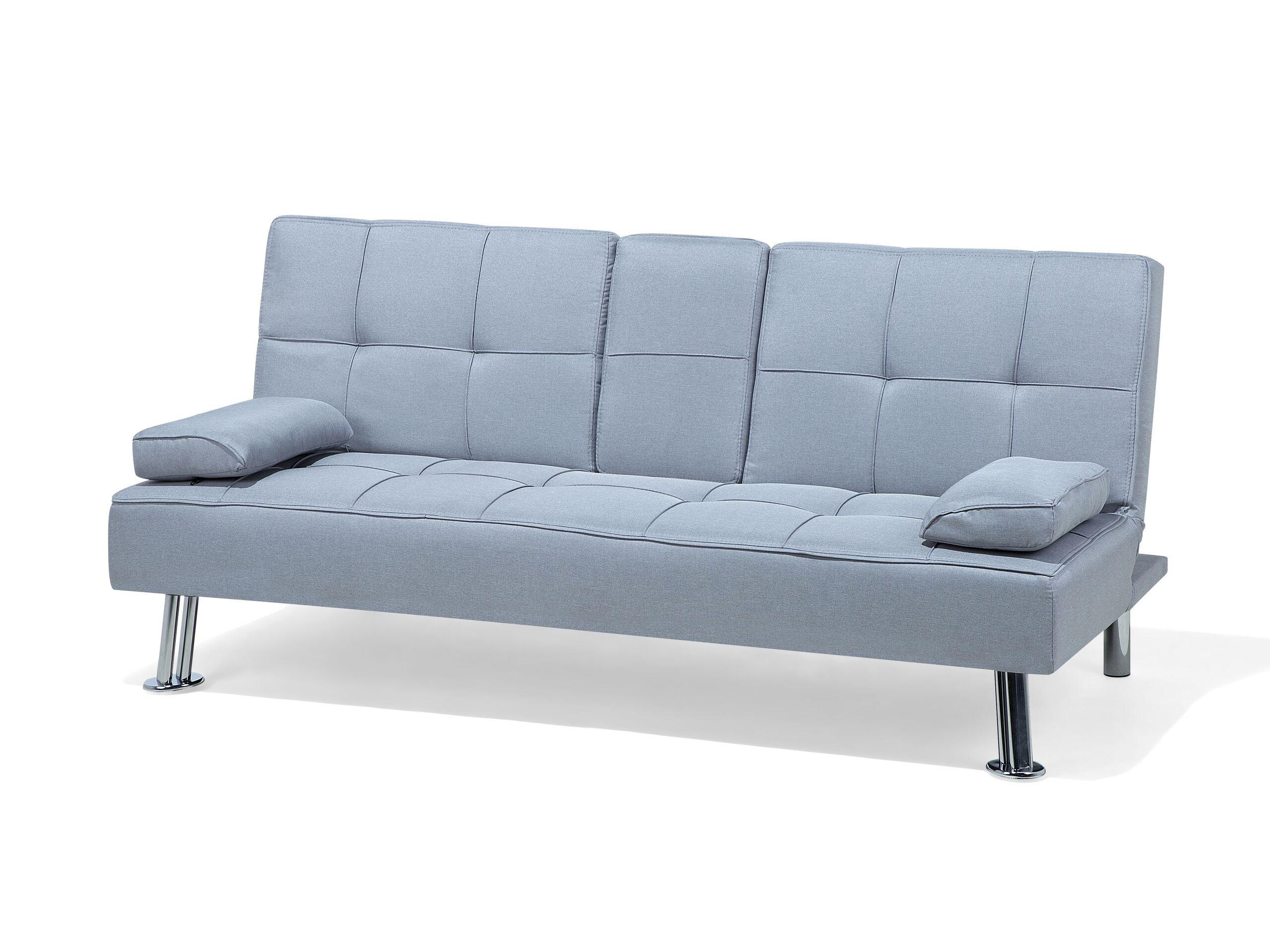 Beliani Schlafsofa aus Polyester Modern ROXEN  