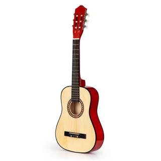 Northio  Grande chitarra per bambini in legno, 6 corde, ECOTOYS 