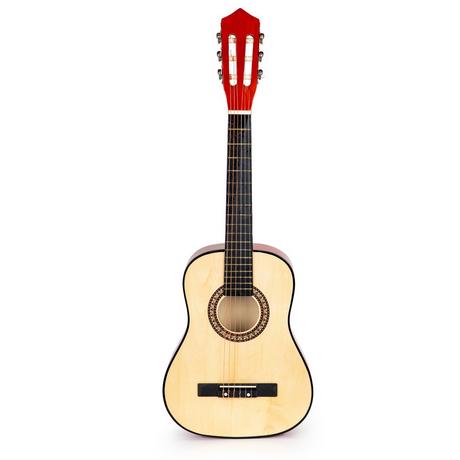 Northio  Grande chitarra per bambini in legno, 6 corde, ECOTOYS 