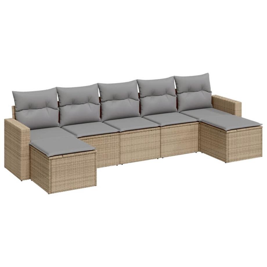 Garten sofagarnitur poly-rattan