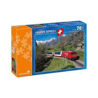 Carta.Media  Puzzle Glacier Express (70Teile) 