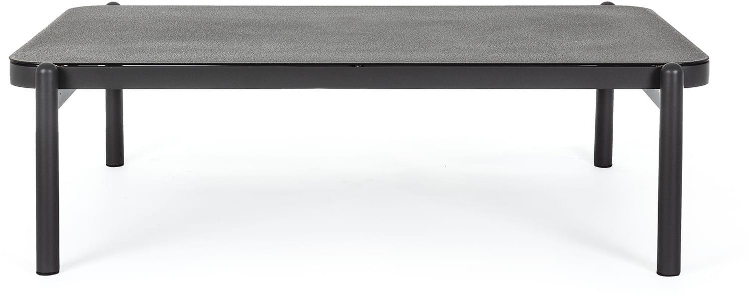 mutoni Table basse de jardin Florencia 120x75 anthracite  