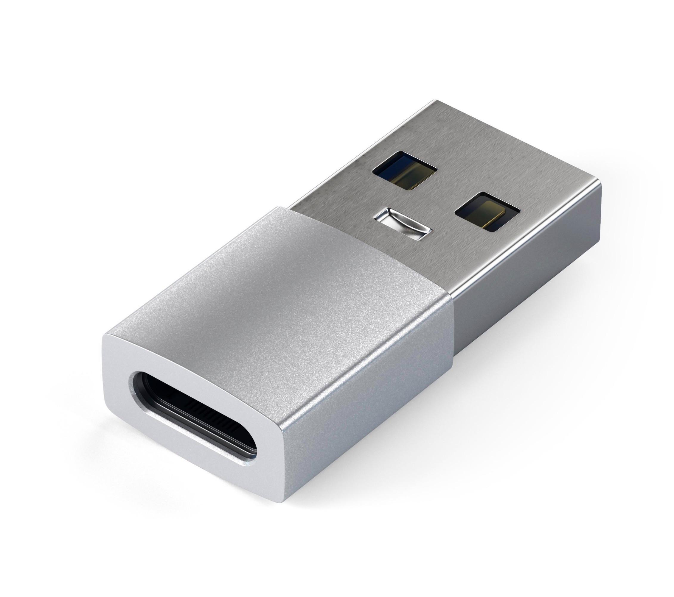 Image of Satechi USB / USB-C Adapter Grau USB-A to USB-C