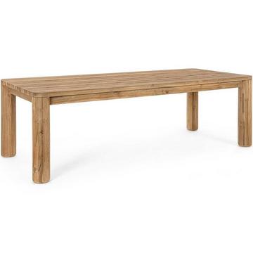 Table de jardin Maverick teck naturel 240x100