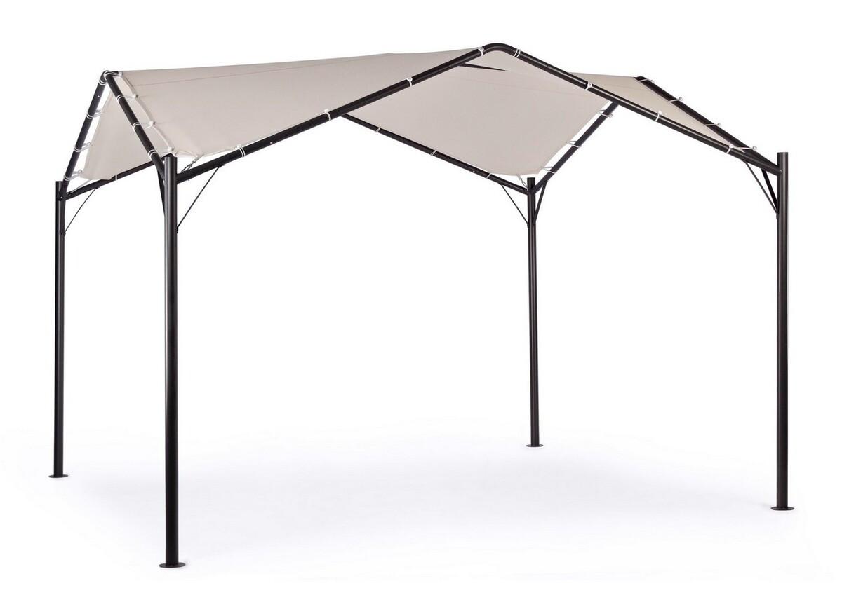 mutoni Gazebo da giardino Dome grigio antracite 350x350  