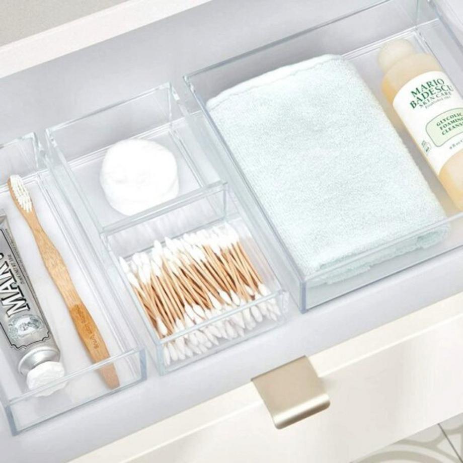 iDesign Schubladen Organizer Set CLARITY (5 teilig)  