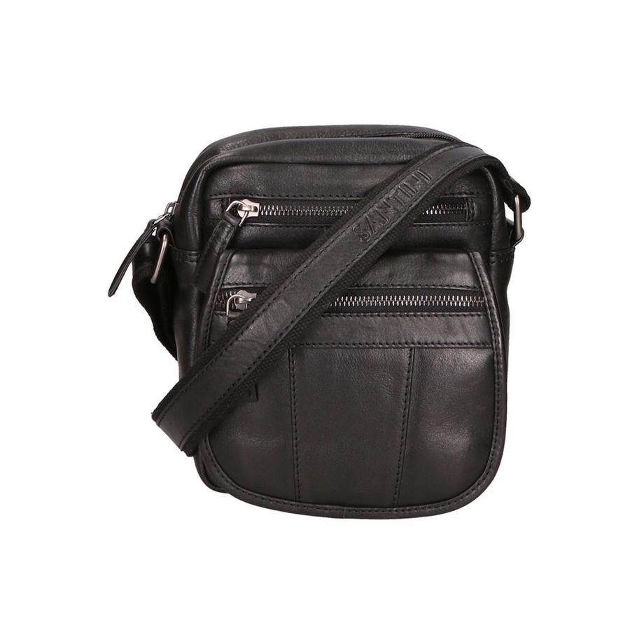 Santini Leder Verstellbare Umhängetasche  