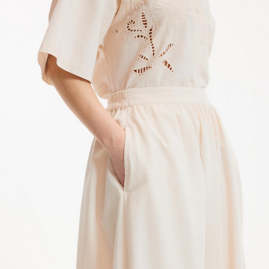 La Redoute Collections Gonna Lunga Ricamata e Traforata  