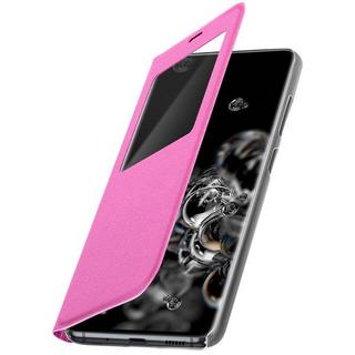 Avizar  Etui Galaxy S20 Ultra Fenêtre Rose 