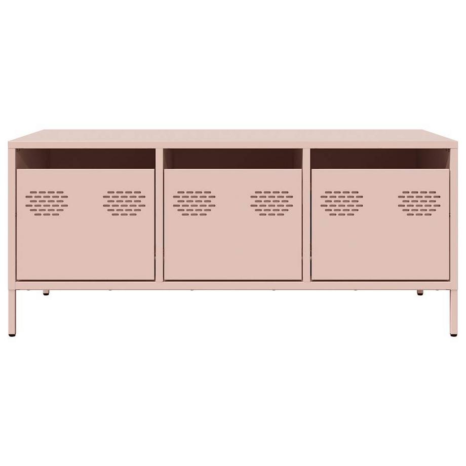 VidaXL Table basse acier  