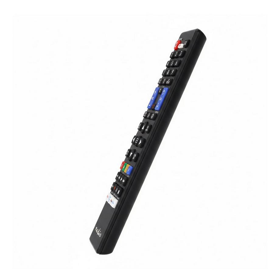 Nedis  Remote de remplacement | Convient pour: Samsung | Pré-programmé | 1 appareil | Amazon Prime / Disney + Button / Netflix Button / Bouton YouTube | Infrarouge | Noir 