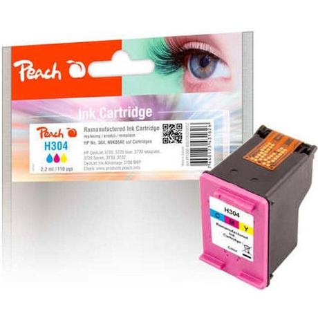 Peach  Tinte HP N9K05AE, No 304 Color, 2.2ml, 110 Seiten 