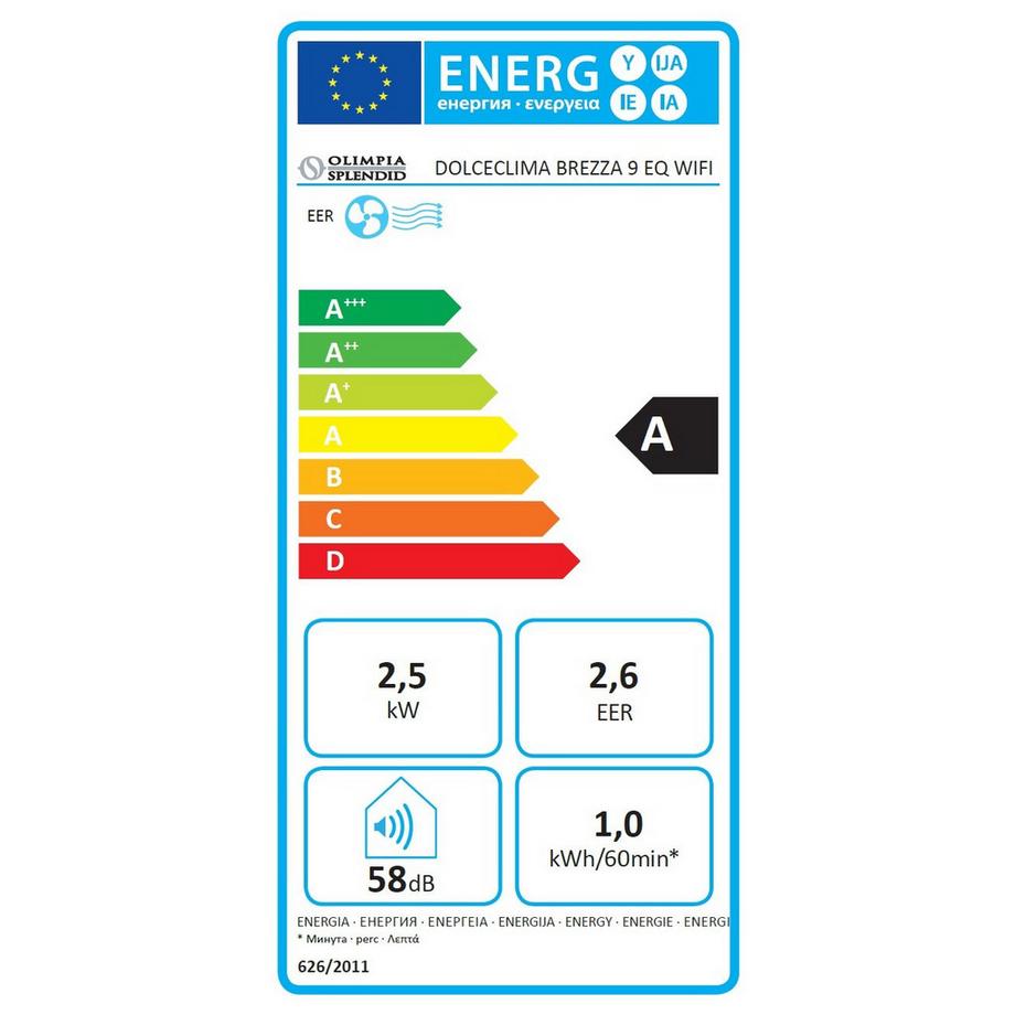 Olimpia Splendid DOLCECLIMA BREZZA 9 EQ WIFI  