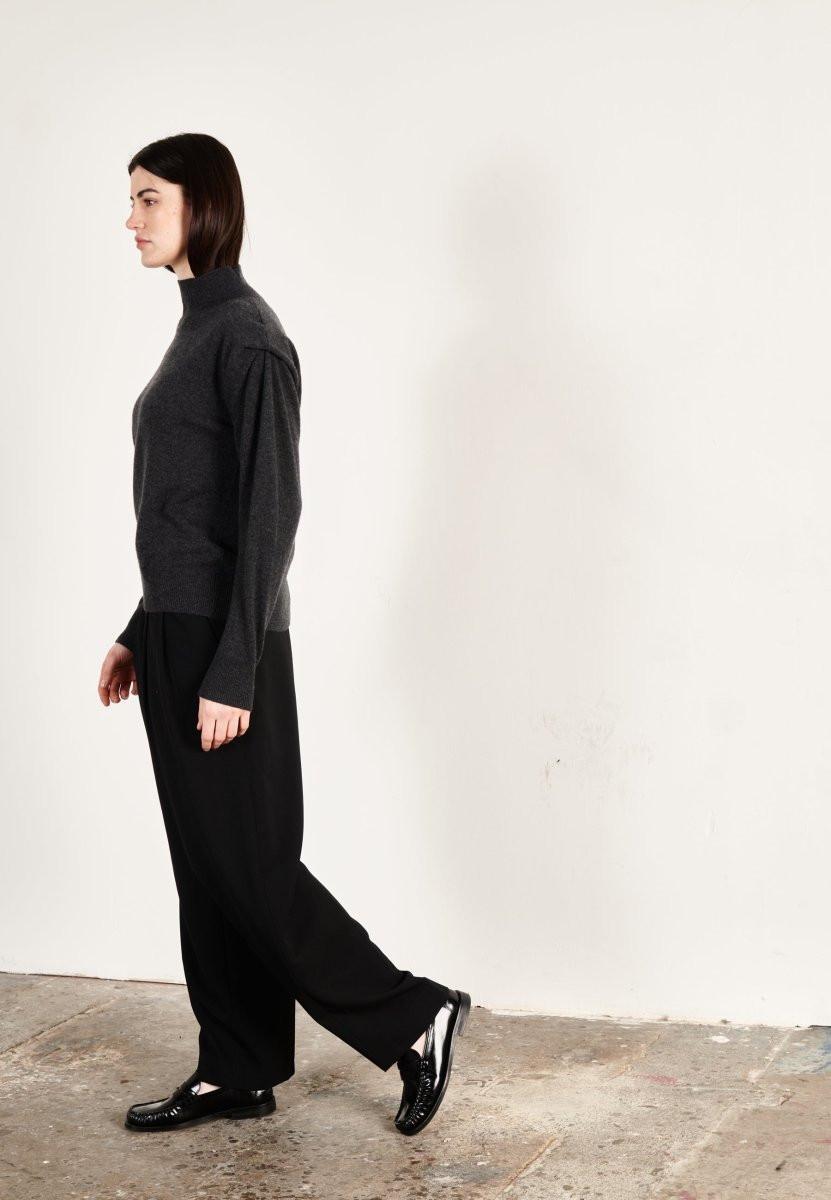 Studio Cashmere8 HANA 8 Pull Col Roulé Cachemire  