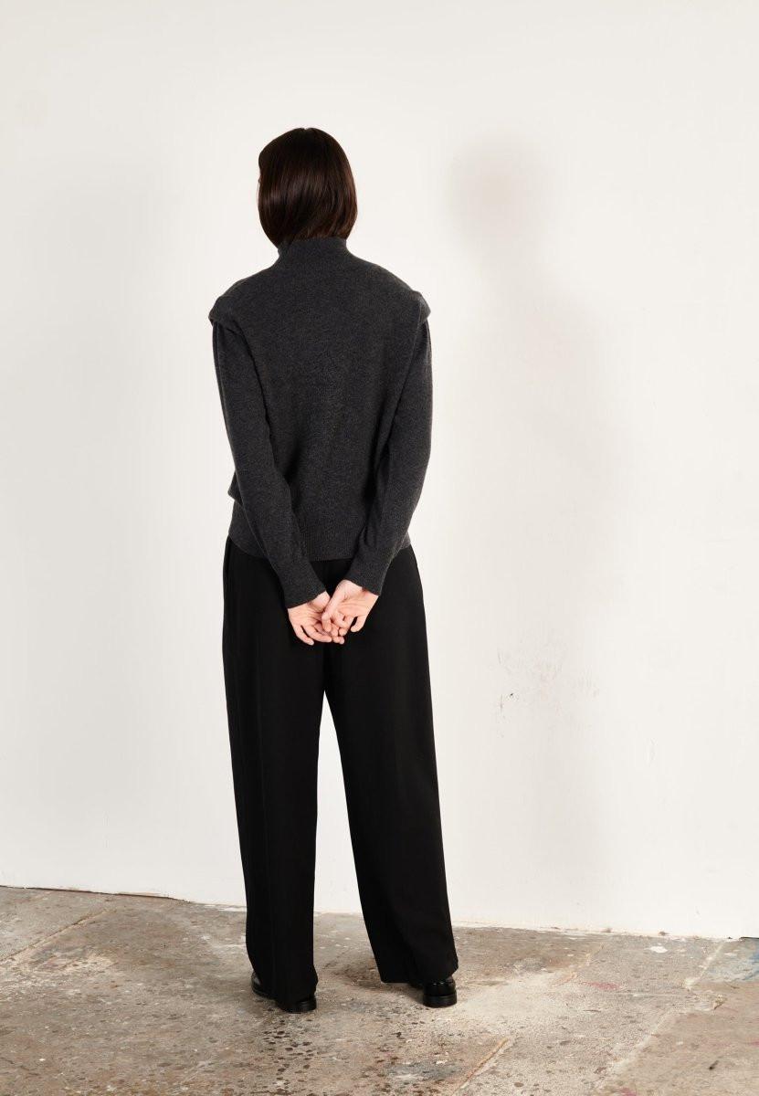 Studio Cashmere8 HANA 8 Pull Col Roulé Cachemire  