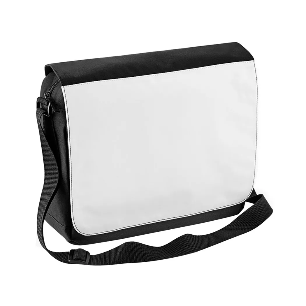 Bagbase - Sublimation Digital MessengerTasche SchulterTasche, 9 Liter, für Herren, Schwarz, Größe Onesize