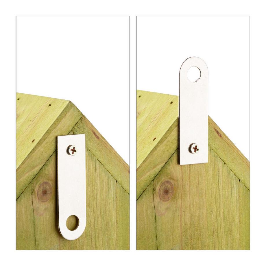 B2X  Hängendes Schmetterlingshaus in 2 Farben 