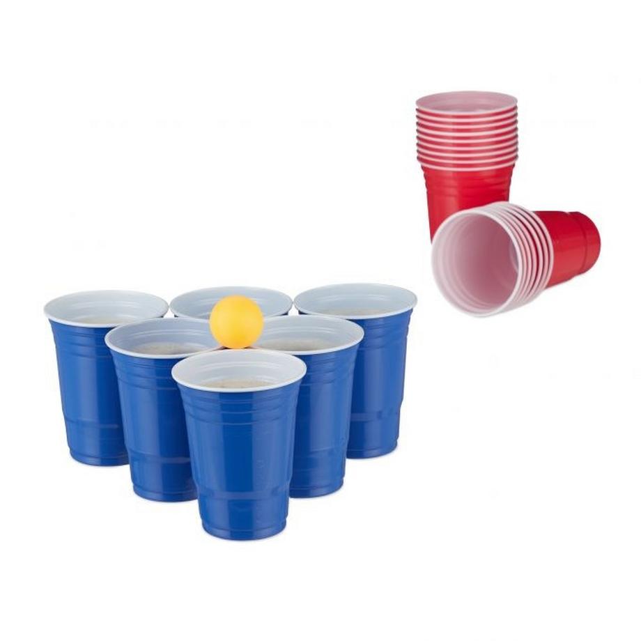 B2X  Beer Pong Becher mit Bällen 