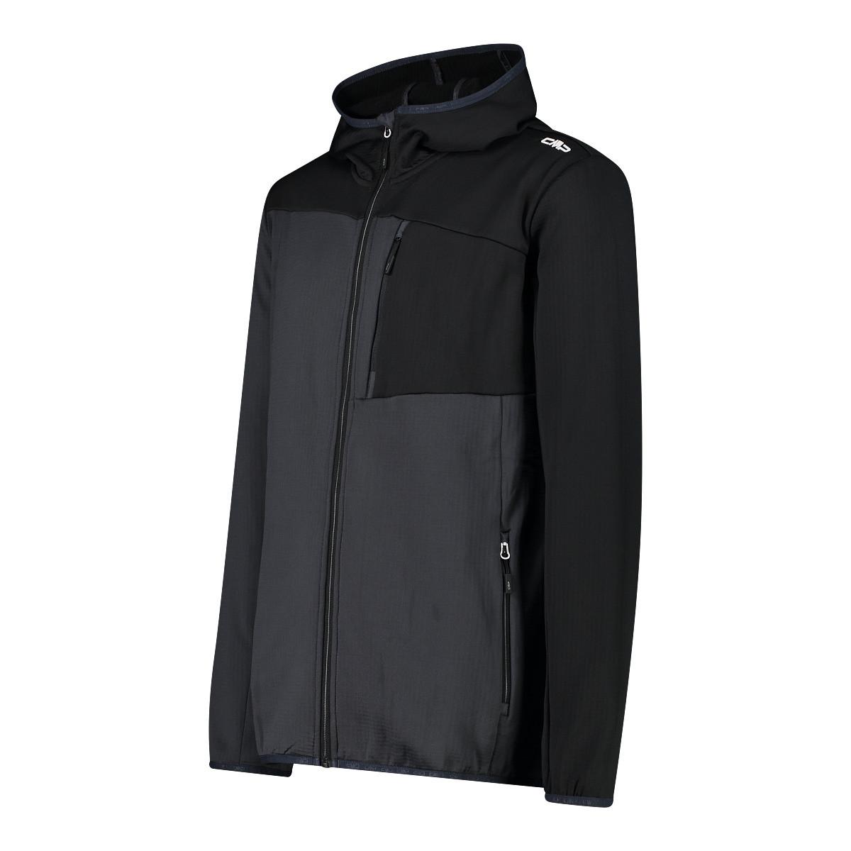 CMP Giacca in pile con cappuccio  