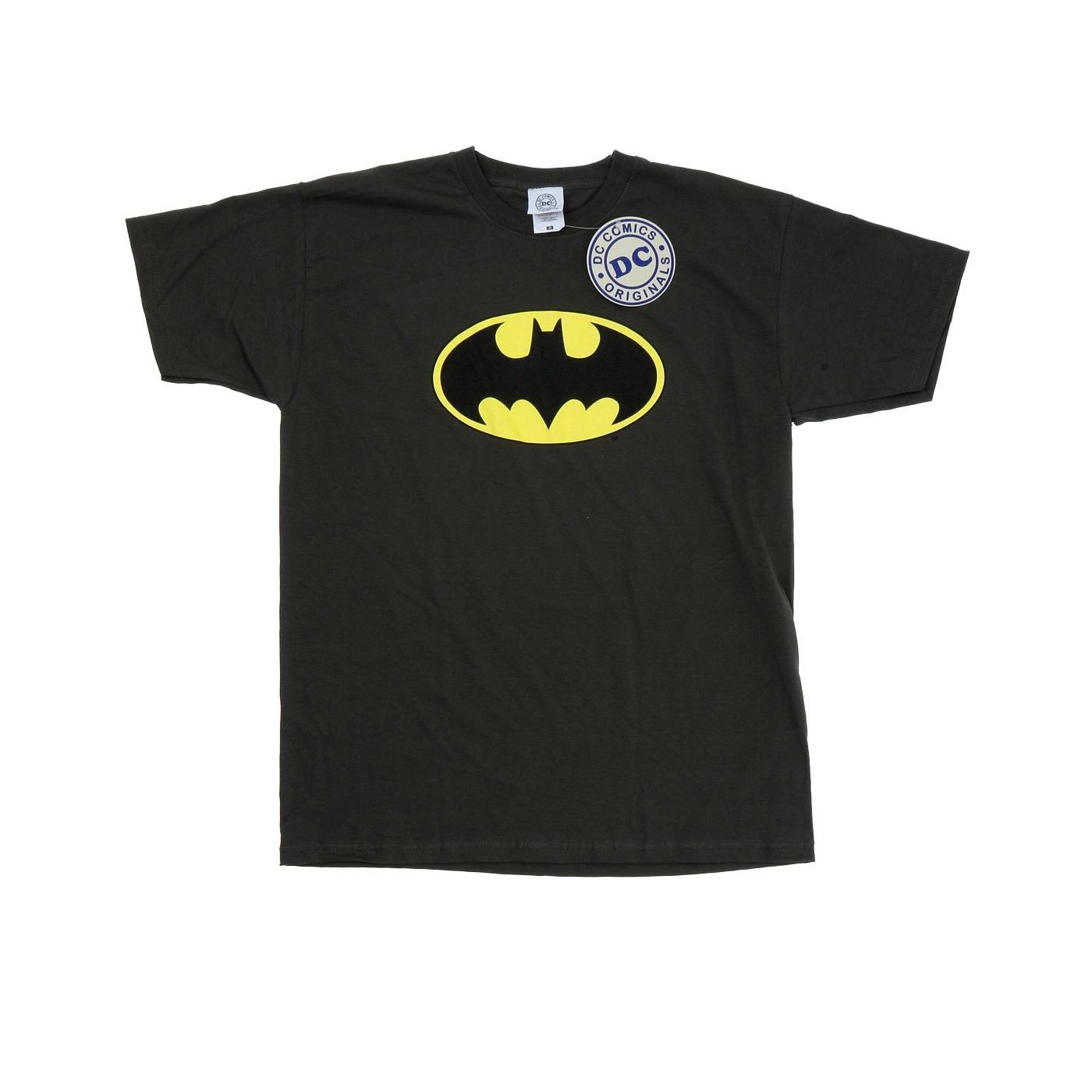 Image of Batman Logo Tshirt Herren Taubengrau 3XL