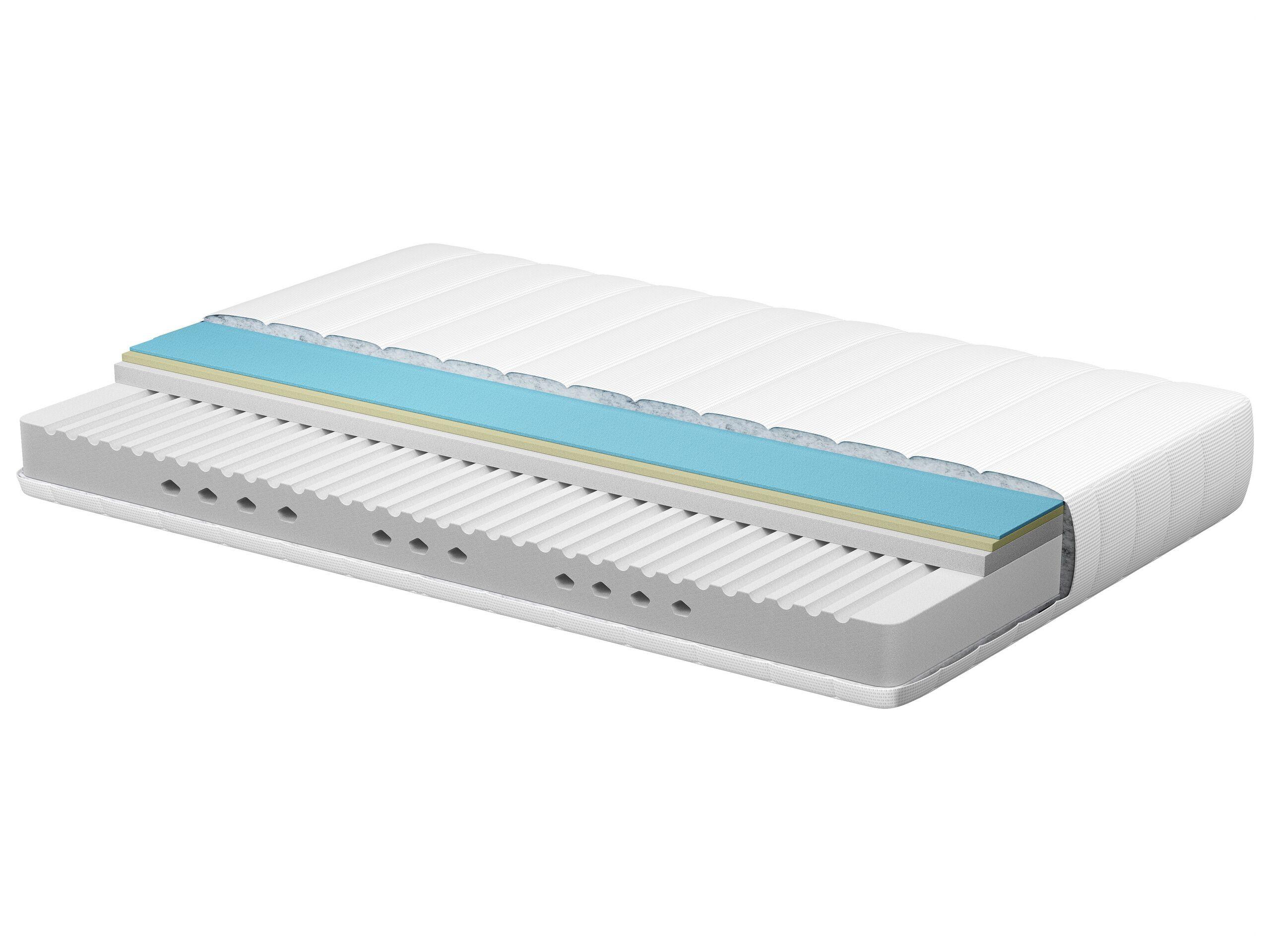 Beliani Matelas en mousse de gel en Mémoire de forme SPONGY  