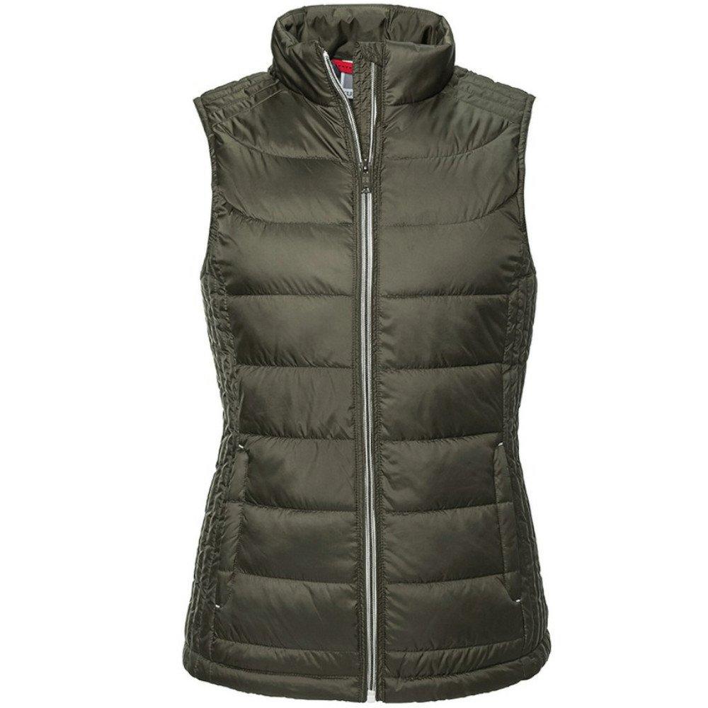Image of Nano Padded Bodywarmer Damen Olivegrün L