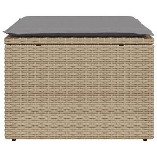 VidaXL  Gartenhocker poly-rattan 