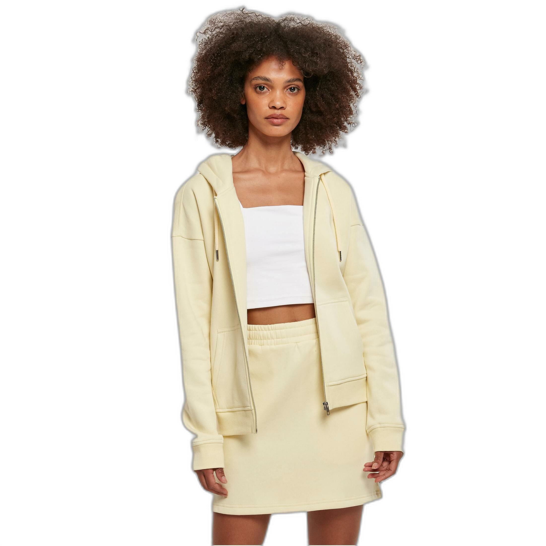 Image of Kapuzenpullover It Reißverschluss, Daen Organic Terry Damen M