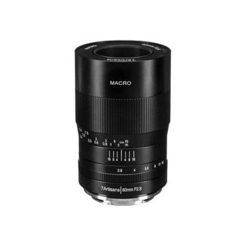 7Artisans 60 mm f2.8 macro II (Sony E) noir