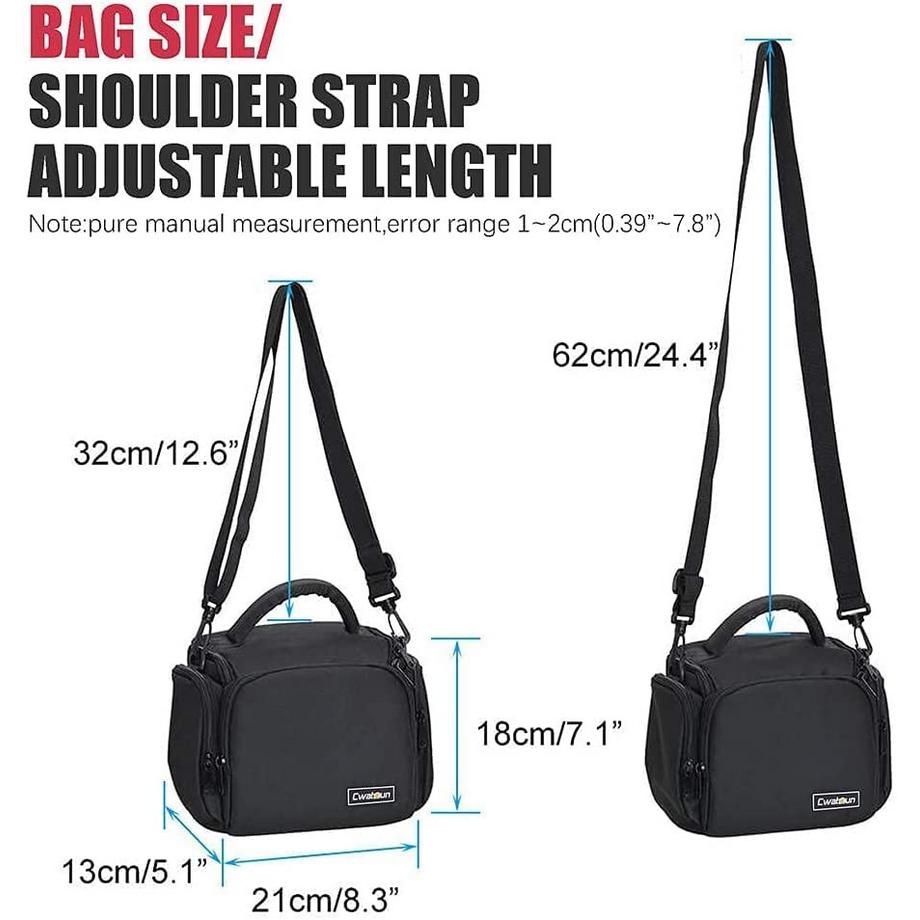 Only-bags.store Sacoche Compacte Étanche pour Appareil Photo  