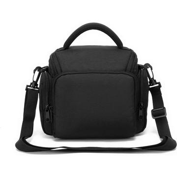 Sacoche pour appareil photo Sac à bandoulière Sacoche compacte pour appareil photo compatible avec Canon Nikon Sony SLR/DSLR Objectifs et accessoires Etanche