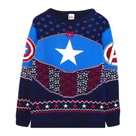 CAPTAIN AMERICA  Sweatshirt  weihnachtliches Design 