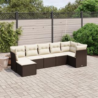 VidaXL Garten sofagarnitur poly-rattan  