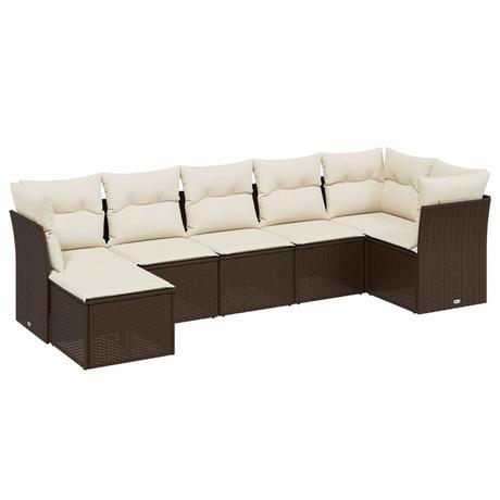 VidaXL Garten sofagarnitur poly-rattan  