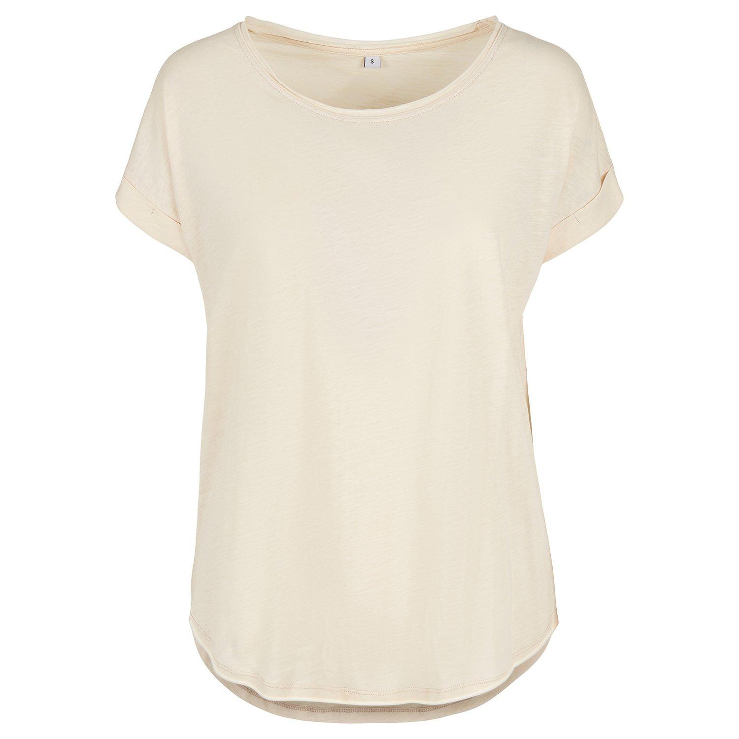 Image of Long Tshirt Damen Weiss Bunt XL