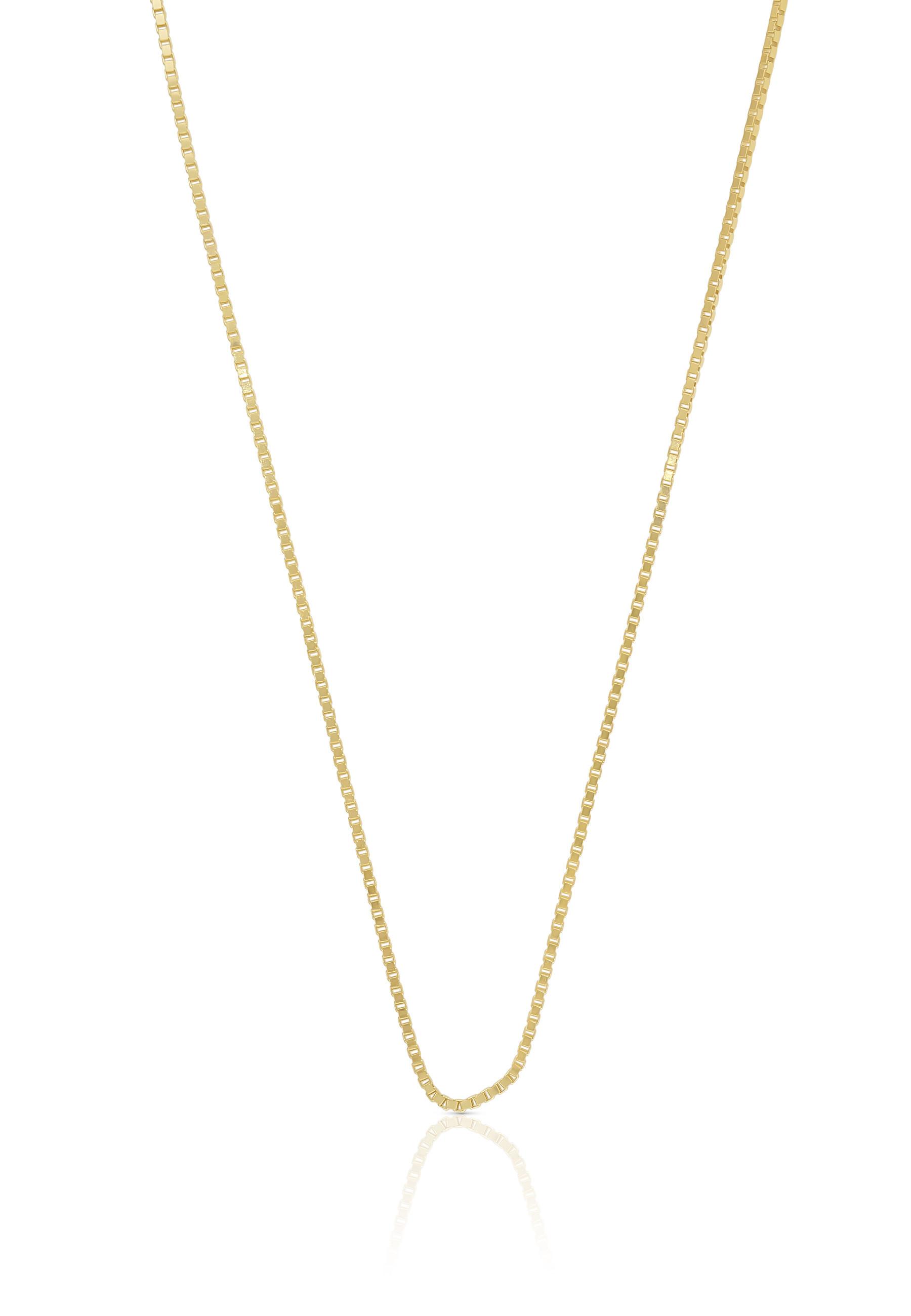Image of Collier Venezianer Gelbgold 585, 0.9mm, 45cm Unisex Gelbgold 45cm