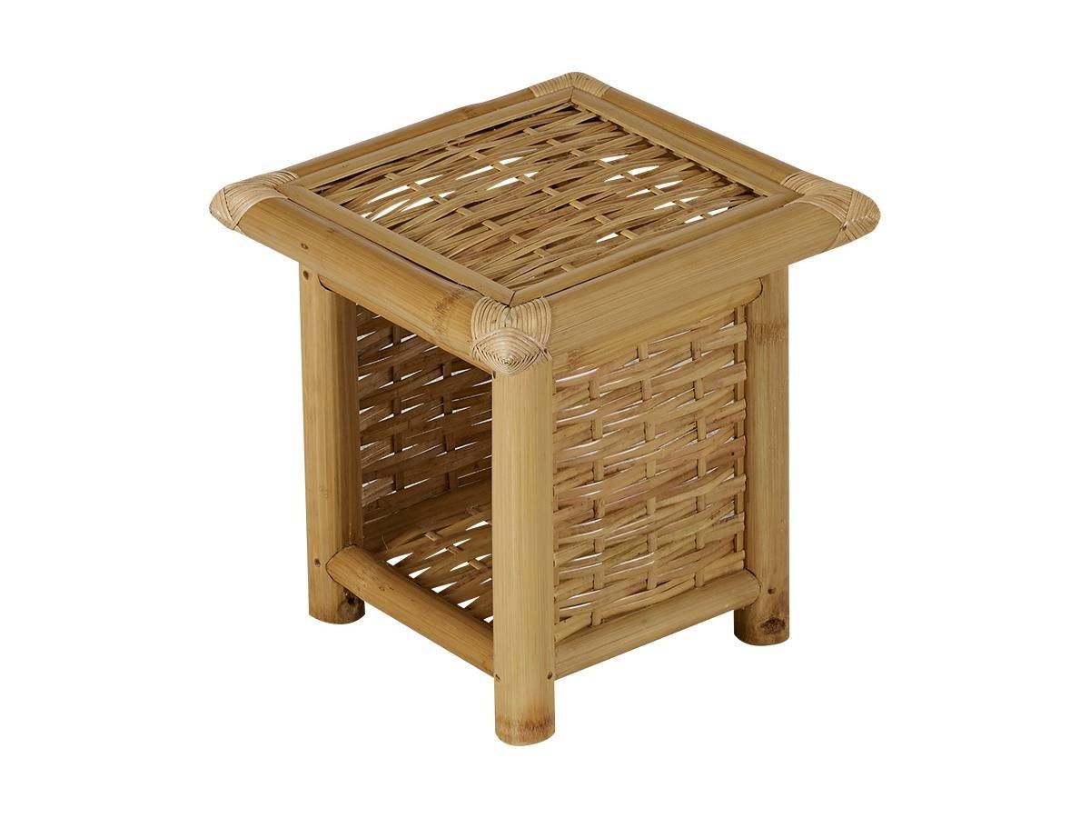 Vente-unique Table de chevet DAHLIA 1 niche Bambou  