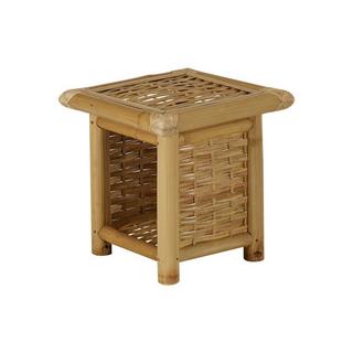 Vente-unique Table de chevet DAHLIA 1 niche Bambou  