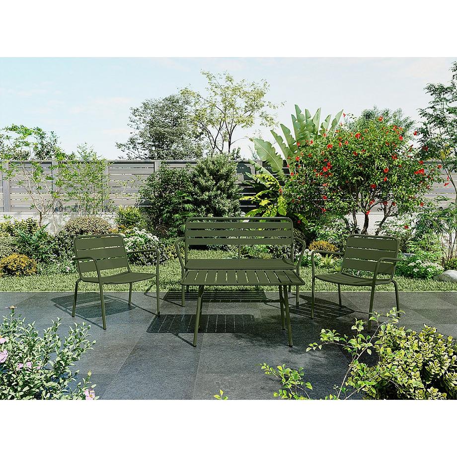 Vente-unique Gartensitzgruppe im Set MIRMANDE  