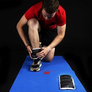 GladiatorFit  Polsiere/cavigliere pesate in nylon GladiatorFit (set di 2) 