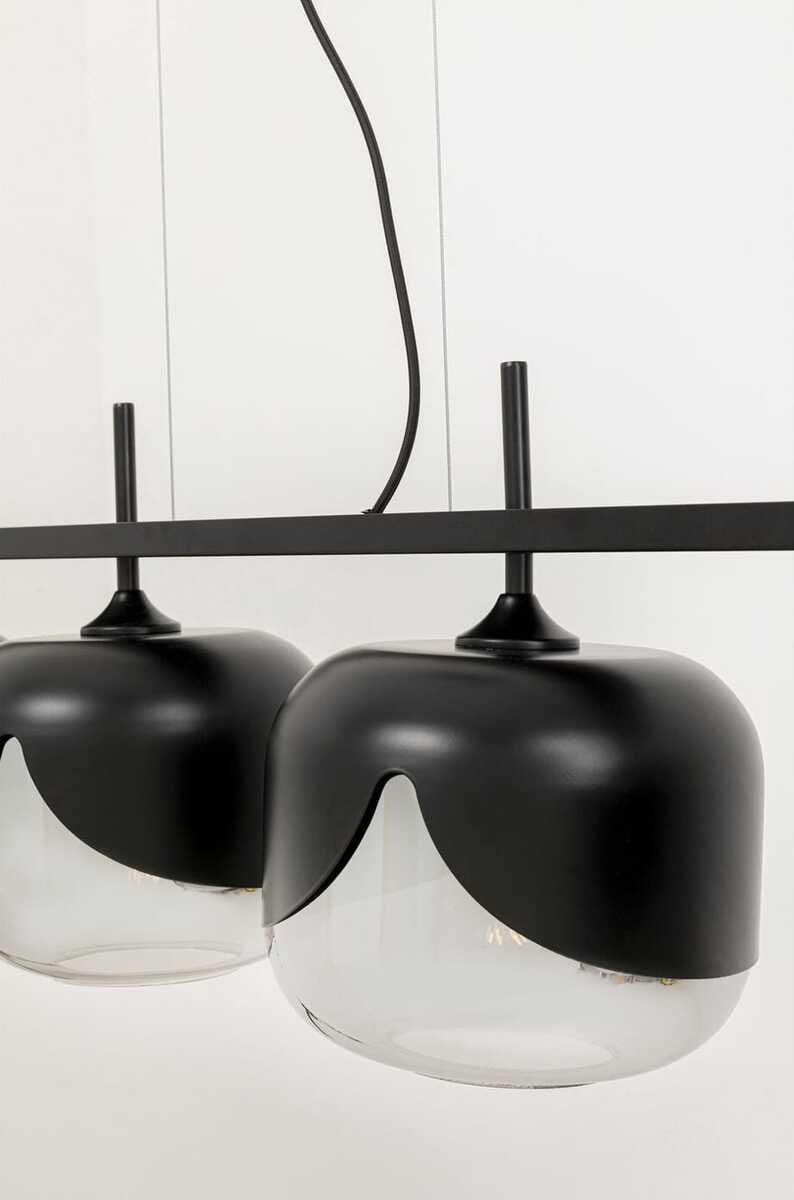 KARE Design Hängeleuchte Smoke Goblet Quattro rund 25  