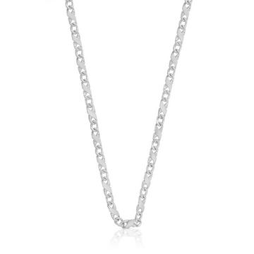 Collier Carrera or blanc 750, 3,5mm, 50cm