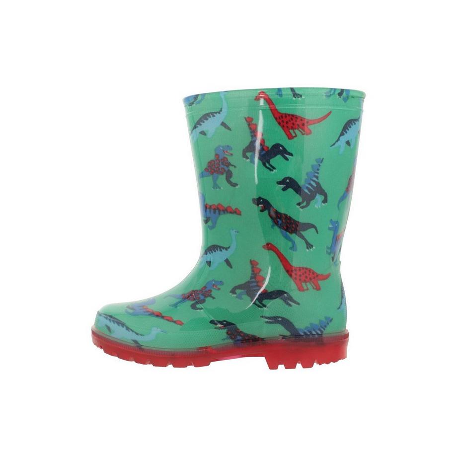 Mountain Warehouse Splash Bottes de Pluie Dinosaure  