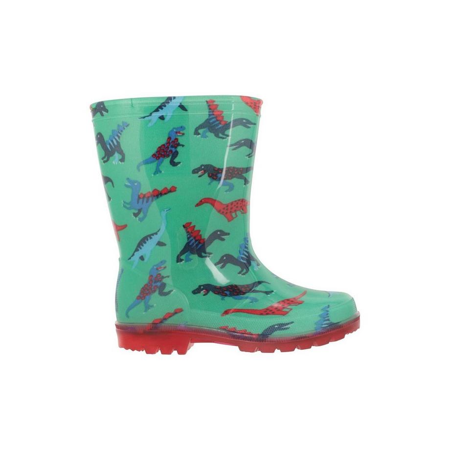 Mountain Warehouse Splash Bottes de Pluie Dinosaure  