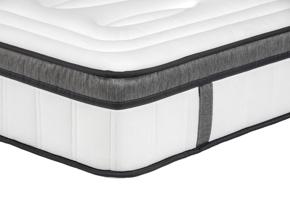 DREAMEA Ensemble sommier + matelas à  ressorts ensachés mémoire de forme  OLIANE de DREAMEA  