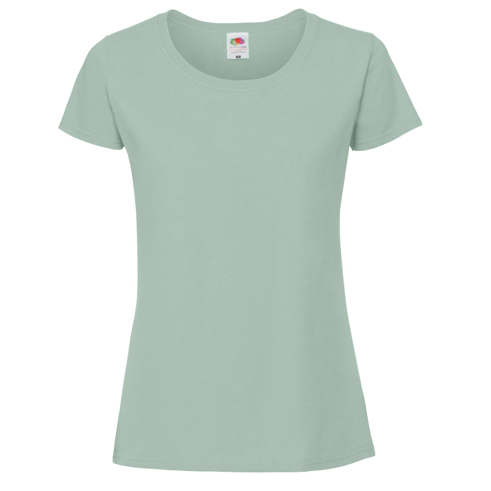 Image of Premium Tshirt Damen Pastellgrün M