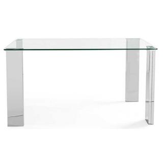 mutoni Table à manger New Arley acier 140x80  