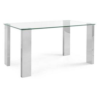 mutoni Table à manger New Arley acier 140x80  